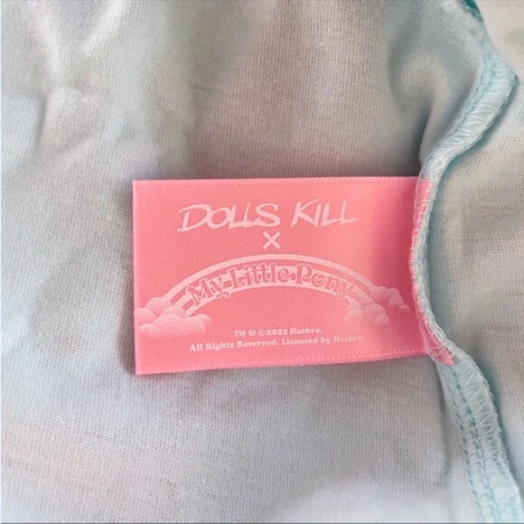 NEW Dolls Kill My Little Pony Twilight Sparkle Magic Graphic Tee Small - Picture 7 of 13